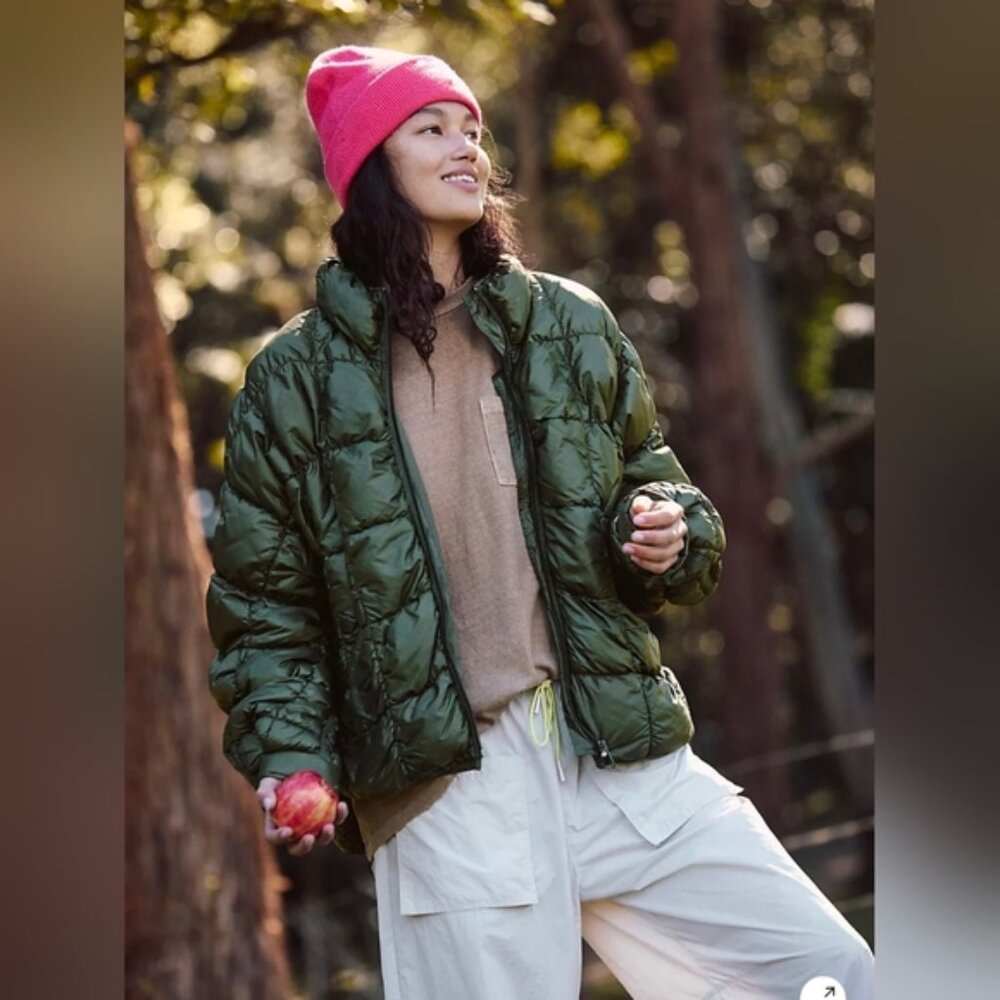 FP Movement by Free People Olive Green Puffer Jacket